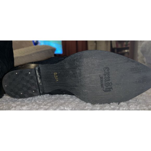 Crush by Durango Suede Fringe  Western Calf Boots size 8.5 - Picture 8 of 10